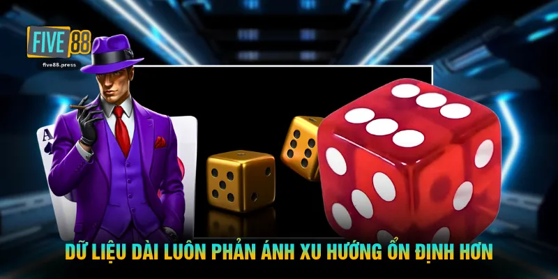 Dữ liệu dài luôn phản ánh xu hướng ổn định hơn