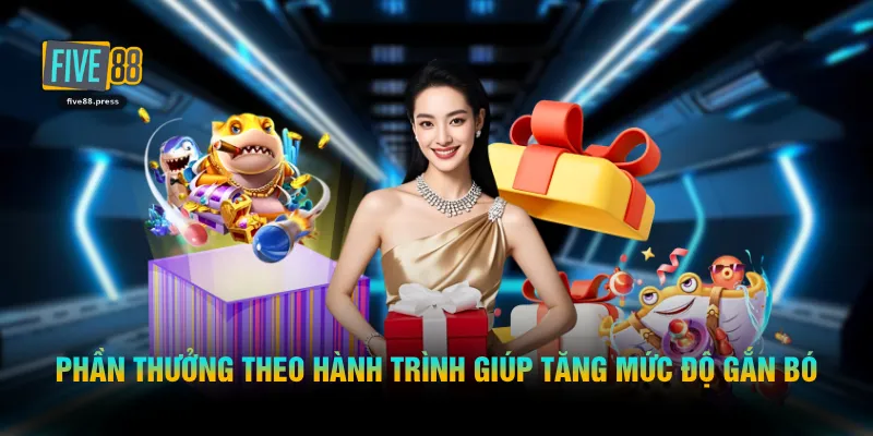 Phần thưởng theo hành trình giúp tăng mức độ gắn bó